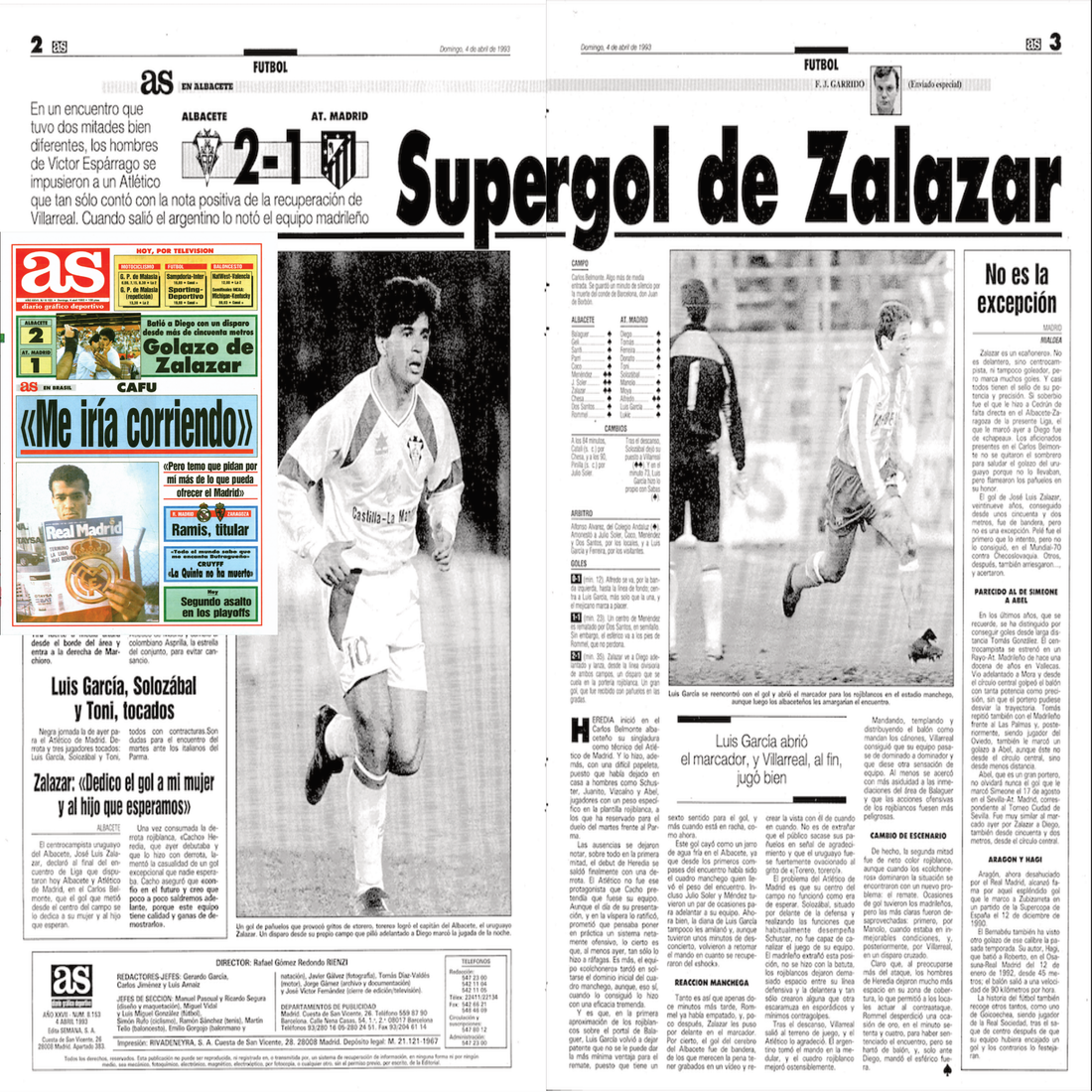 El gol de Zalazar