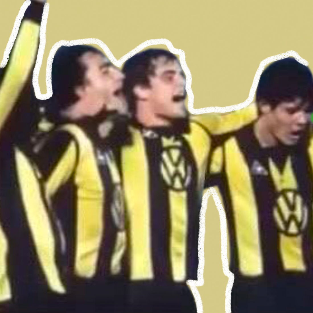 1987. Peñarol-Nacional. "El 8 contra 11"